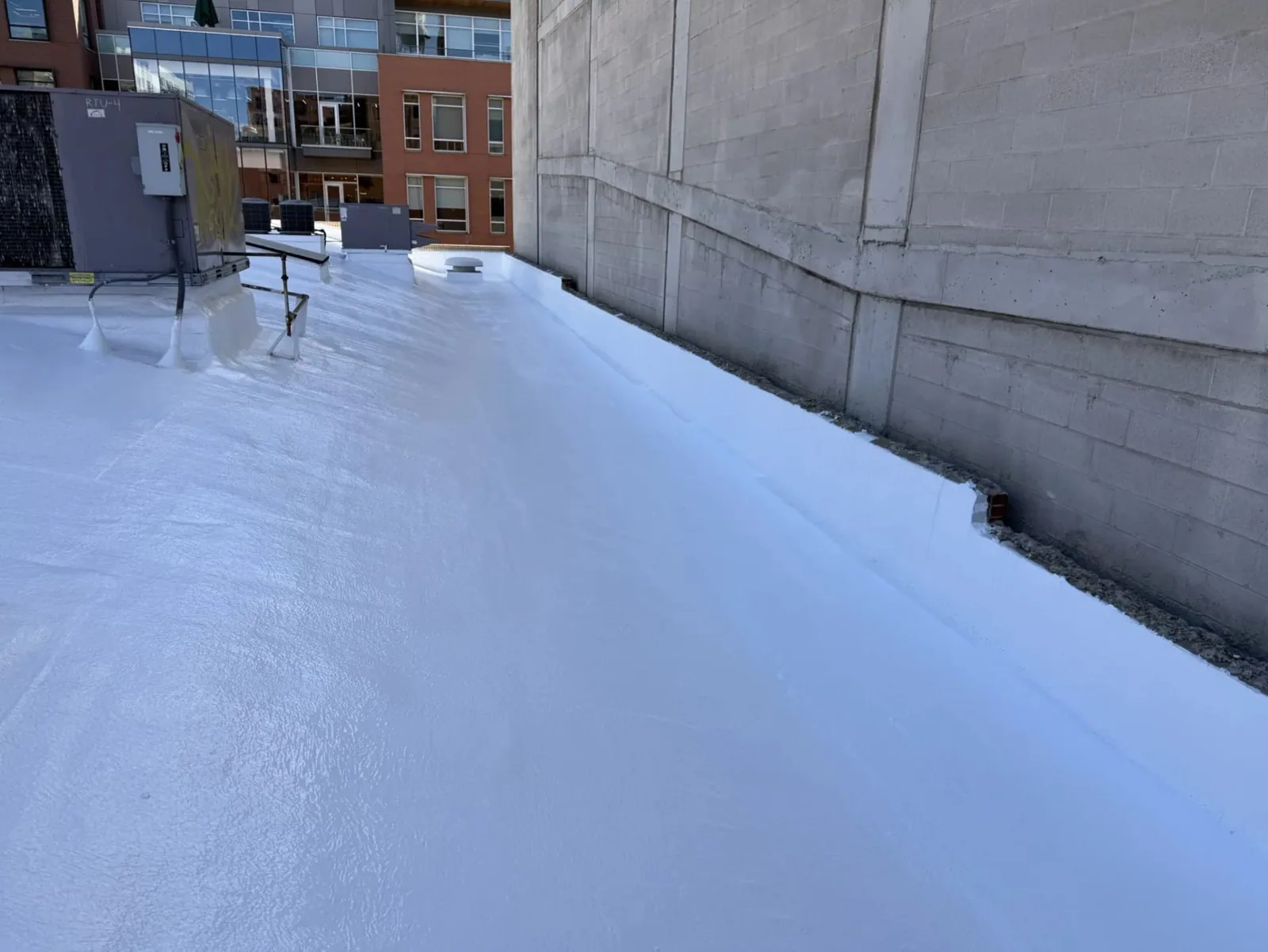 Commercial Roof Flashing Failure Repair in Aurora, IL