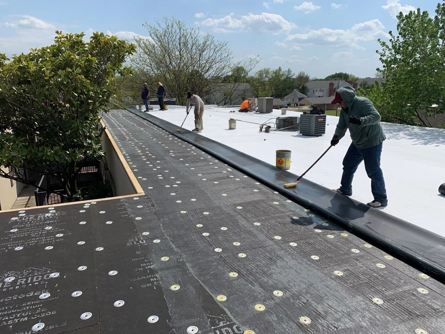 Commercial Roof Membrane Puncture Repair in Aurora, IL