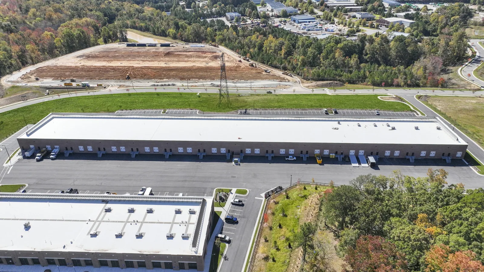 Commercial Roofing at Kendall Point Business Center, Oswego, IL