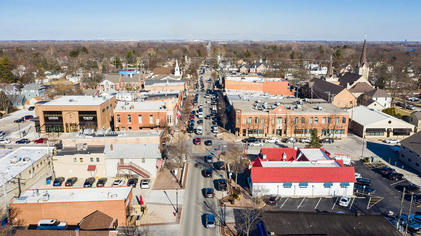 Commercial Roofing in Downtown Plainfield, IL