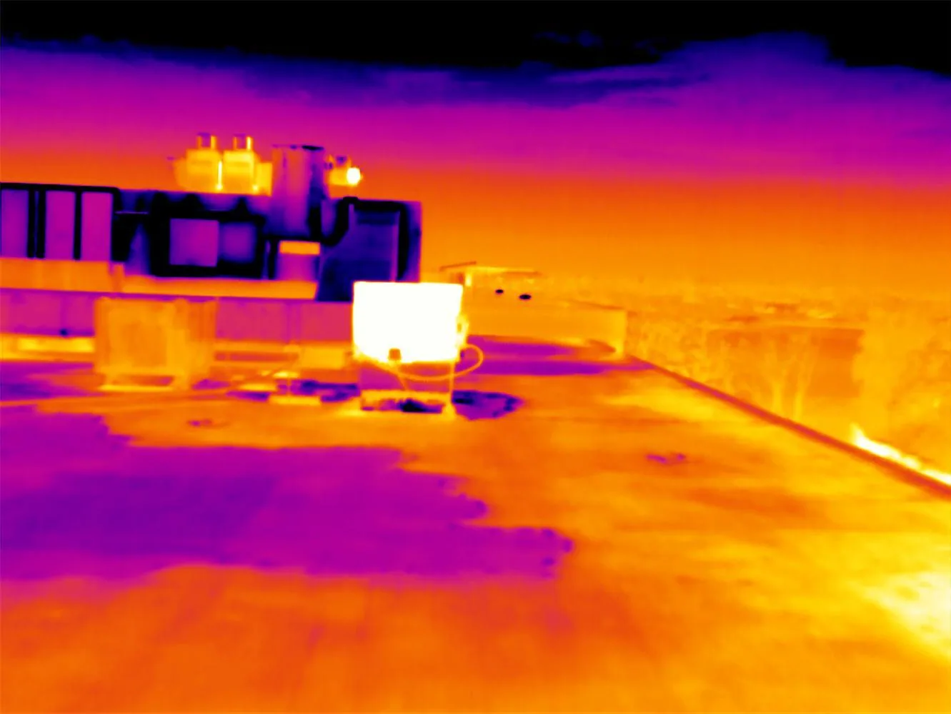 Infrared Roof Moisture Survey in Aurora, IL