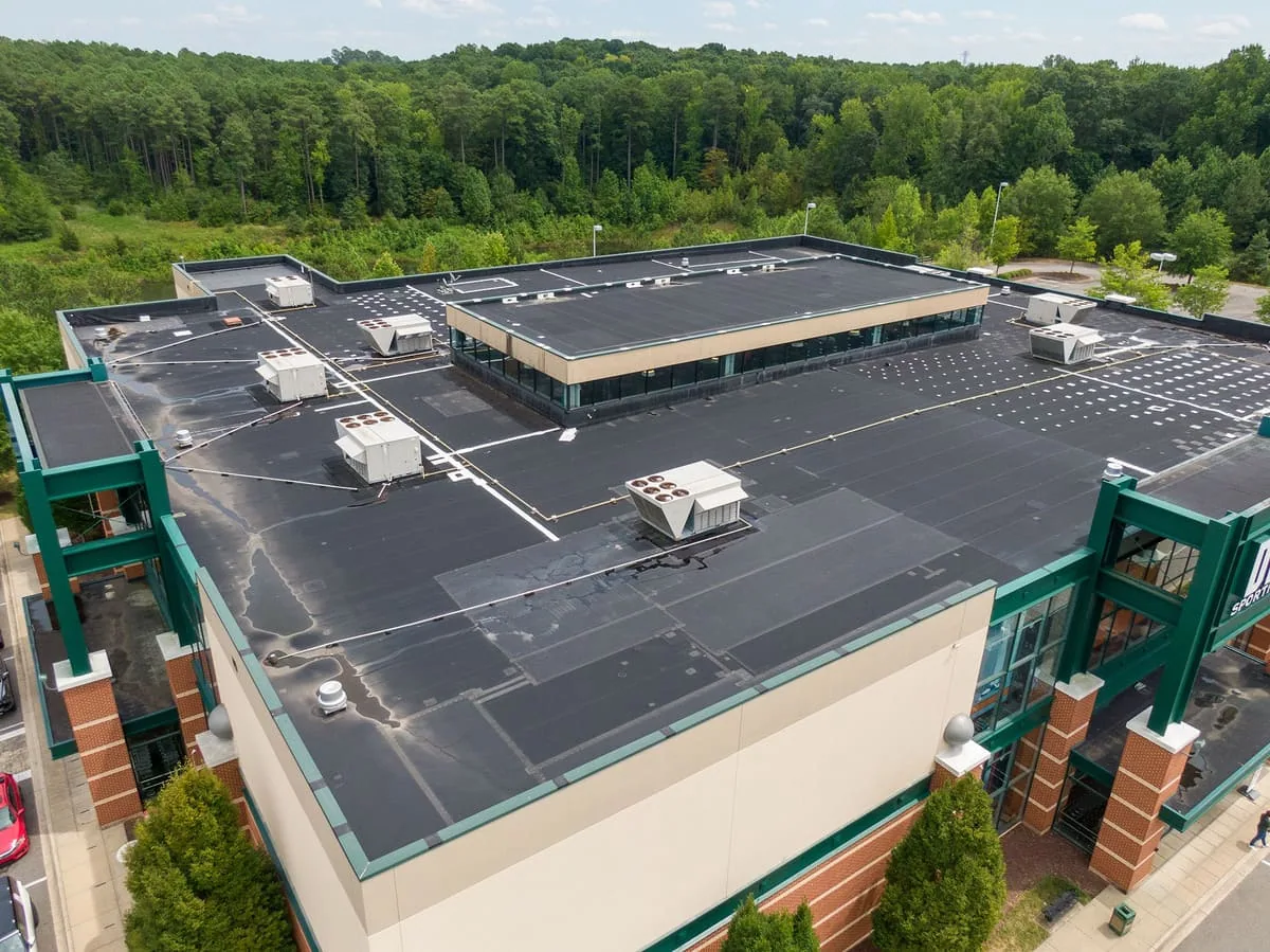 Commercial Storm Damage Roof Repair in Aurora, IL